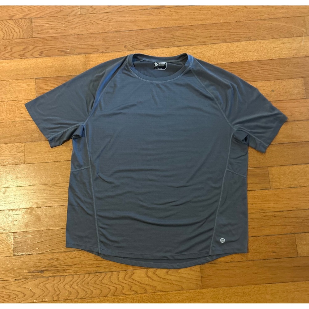 Mondetta Outdoor Project Mens XL Gray Performance T-Shirt RN88201 Activewear